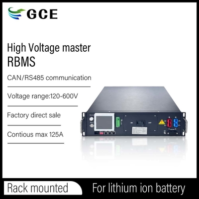 HV バッテリー管理システム 384V 100A 120S Lifepo4 バッテリー 通信リレーBMSを搭載したUPSとBESS