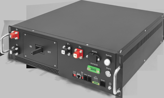 バッテリーエネルギー貯蔵ソリューション マスタースレーブ LFP/NMC/LTO BMS 136S 435.2V 125A BMS 3U ESS UPS