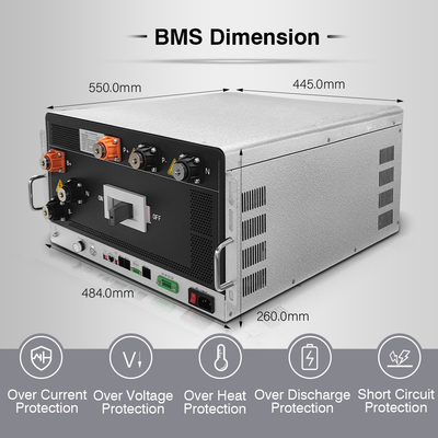 高電圧BMS 160S512V 400A バッテリー エネルギー貯蔵ソリューション Lifepo4 BMS UPS用 リチウムバッテリー ESS Lifepo4 バッテリー