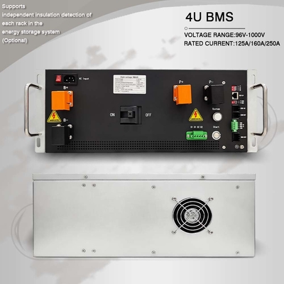 4Uケース全体 高圧電池管理システム Bms 576V 250A