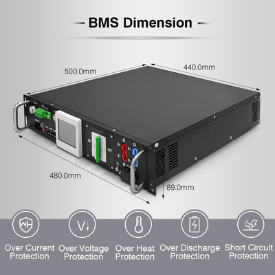 RS485 リチウム電池管理システム Bms 90S 288V 50A 12S 15S 16S 24S BMU
