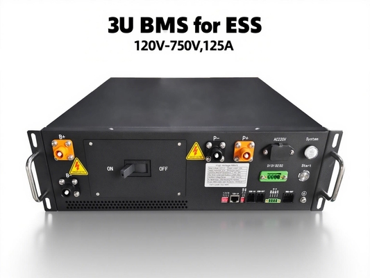 GCE BMS バッテリー管理システム 64S 204.8V 125A 16S BMU と ESS