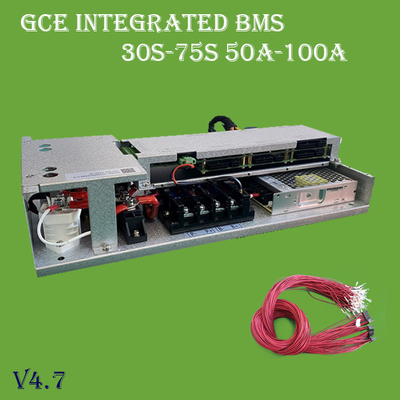 ESS UPS 電源 統合 BMS 30-60S 96V-192V 100A 2U 鉄箱